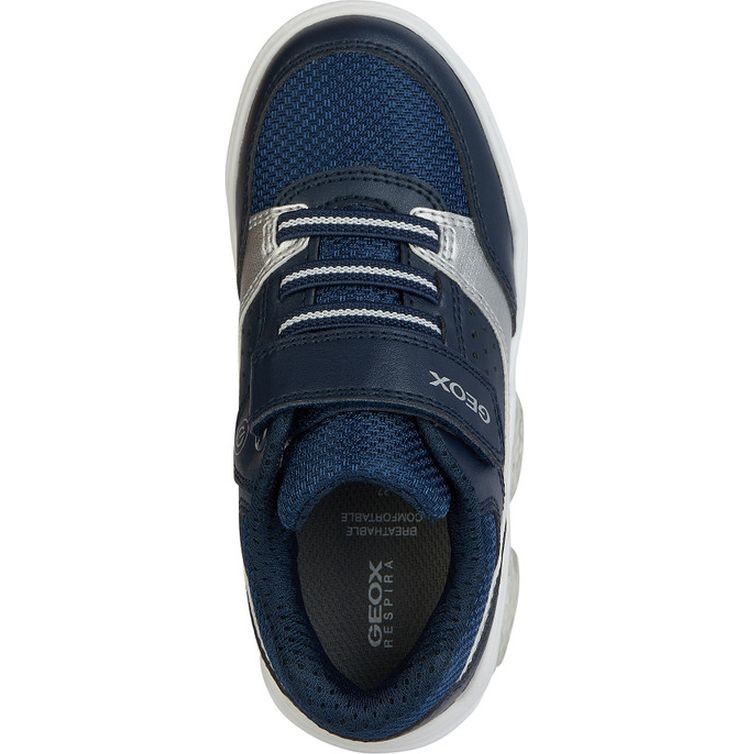 GEOX Laisvalaikio bateliai berniukams, Mėlyna, Illuminus sneakers 5