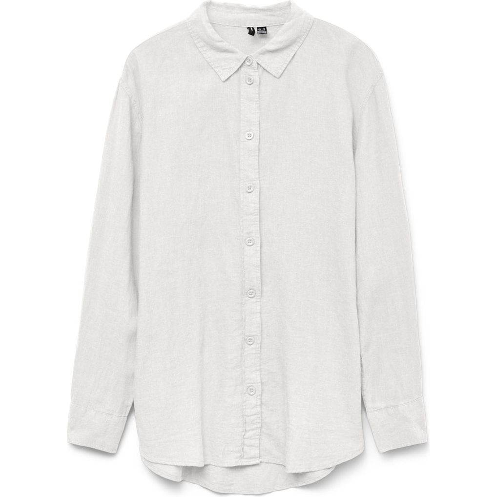 VERO MODA Marškiniai moterims, Balta, Vmlinn shirts 1