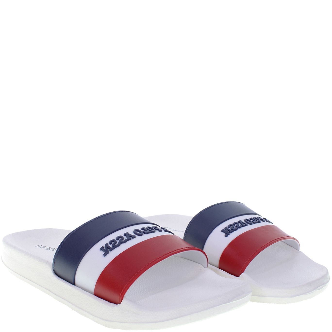 U.S.POLO Šlepetės vyrams, Balta, SLIPPERS 1