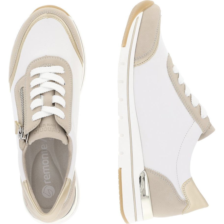 REMONTE Basutės moterims, Balta, Sandals 9