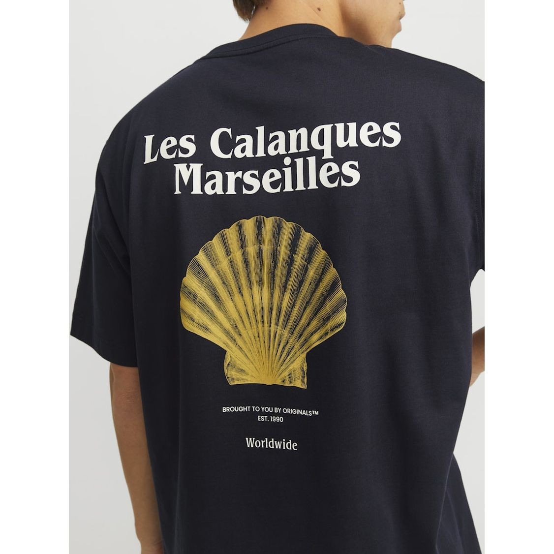 JACK & JONES Marškinėliai vyrams, Juoda, Paros easter sketch tee 6