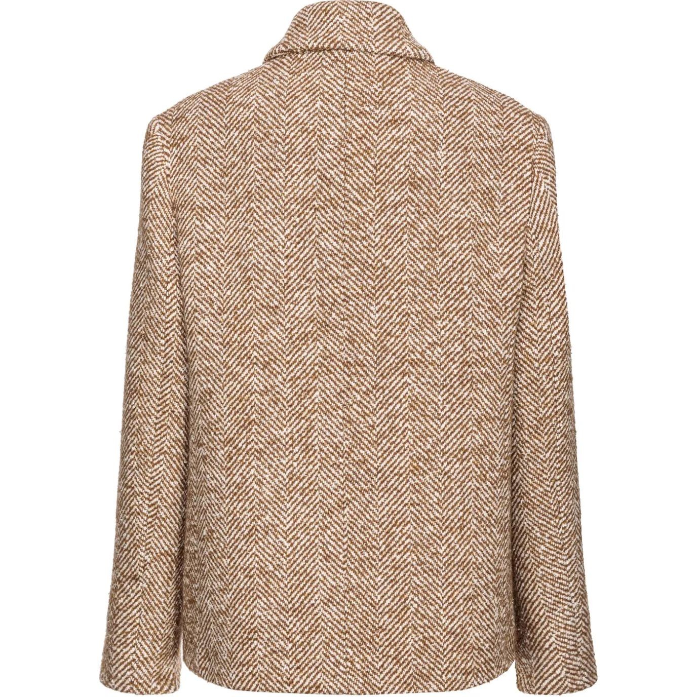 PINKO Paltas moterims, Ruda, Double-breasted coat 2