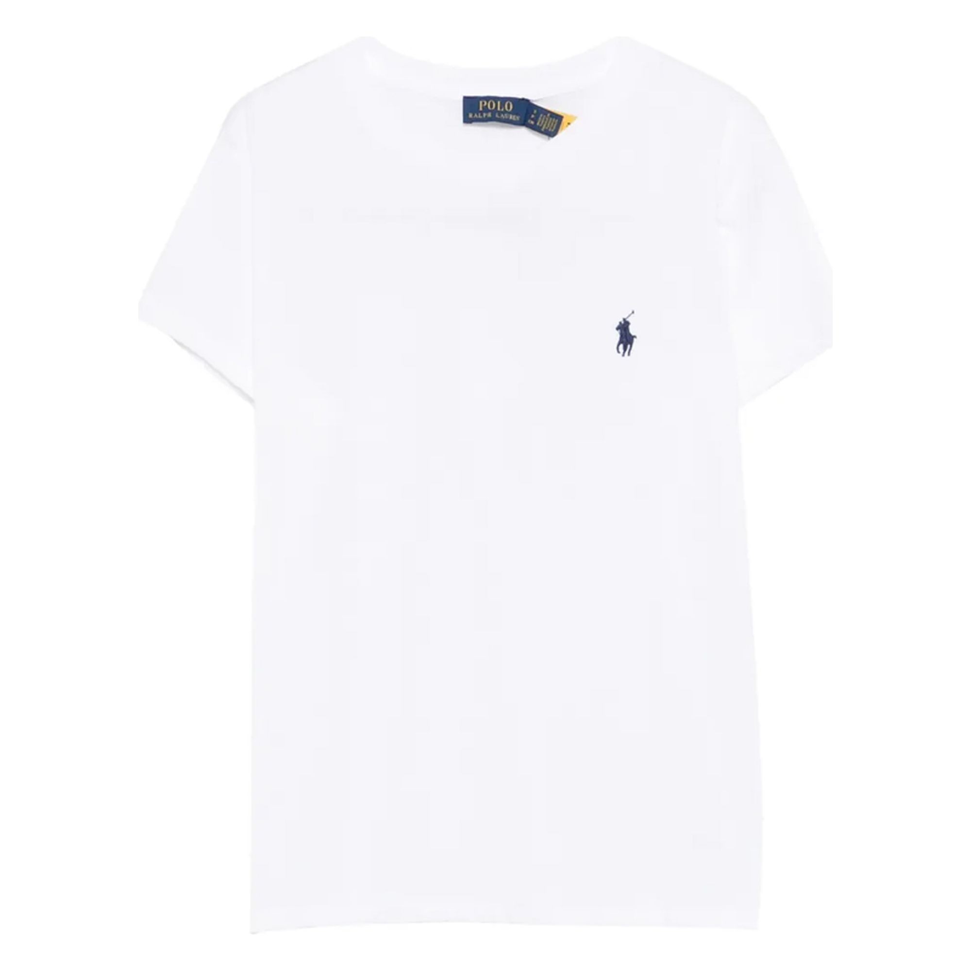 POLO RALPH LAUREN Marškinėliai trump. rankovėmis moterims, Balta, Knit-t-shirt 1