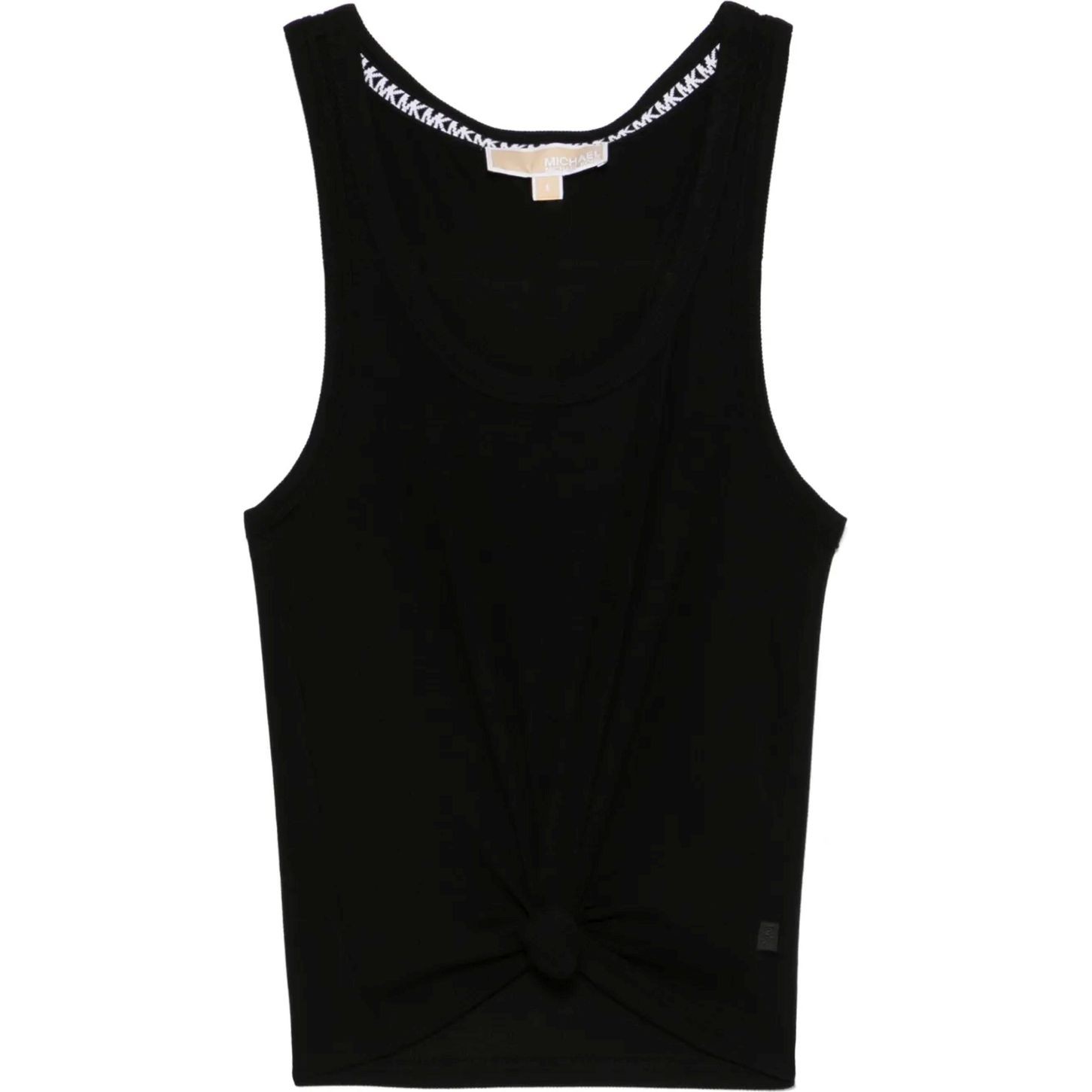 MICHAEL KORS Marškiniai be rankovių moterims, Juoda, Tank top