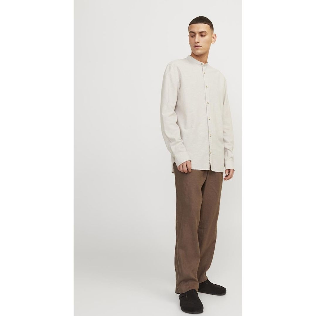 JACK & JONES Marškiniai vyrams, Ruda, Jjesummer shirts 3