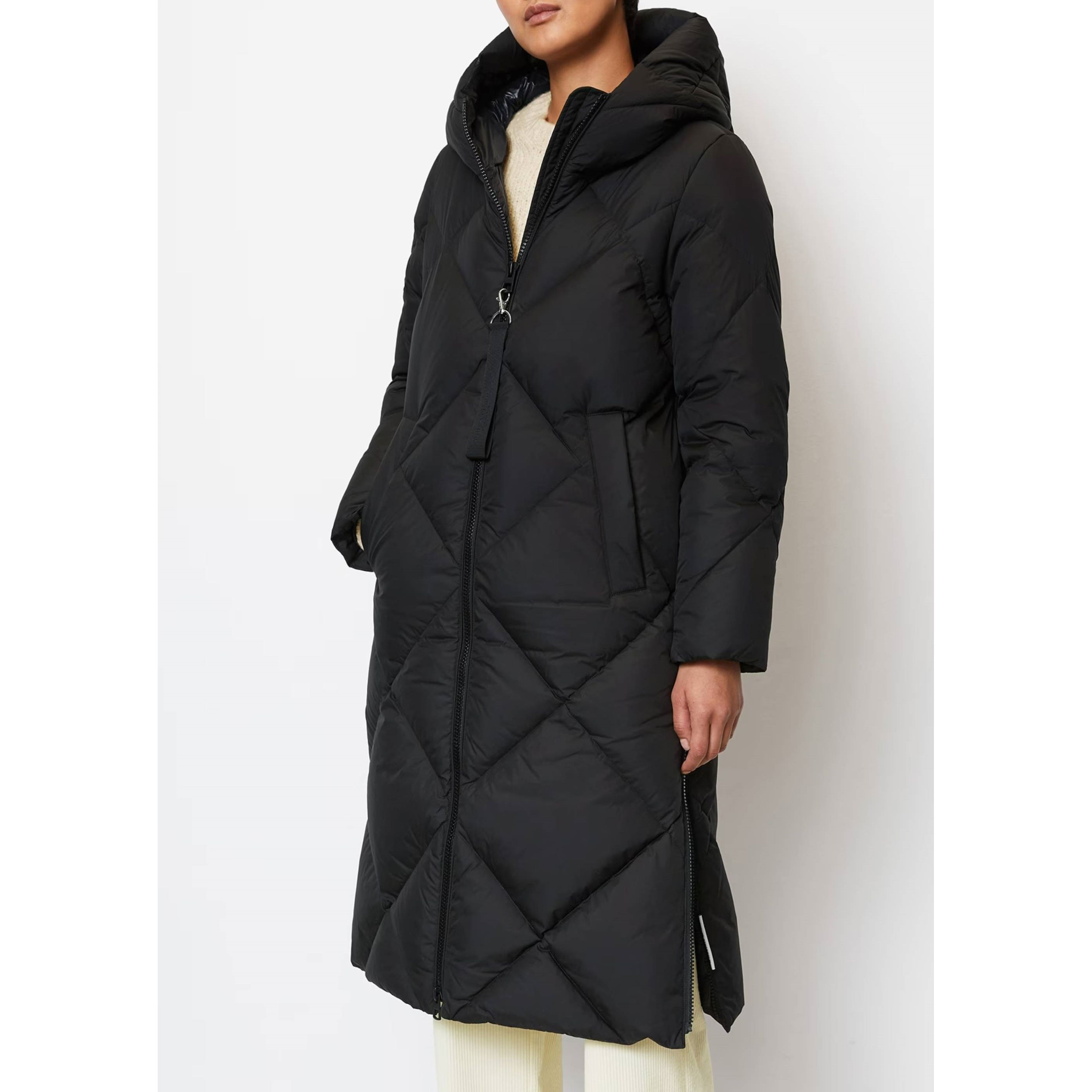 MARC O'POLO Paltas moterims, Juoda 2