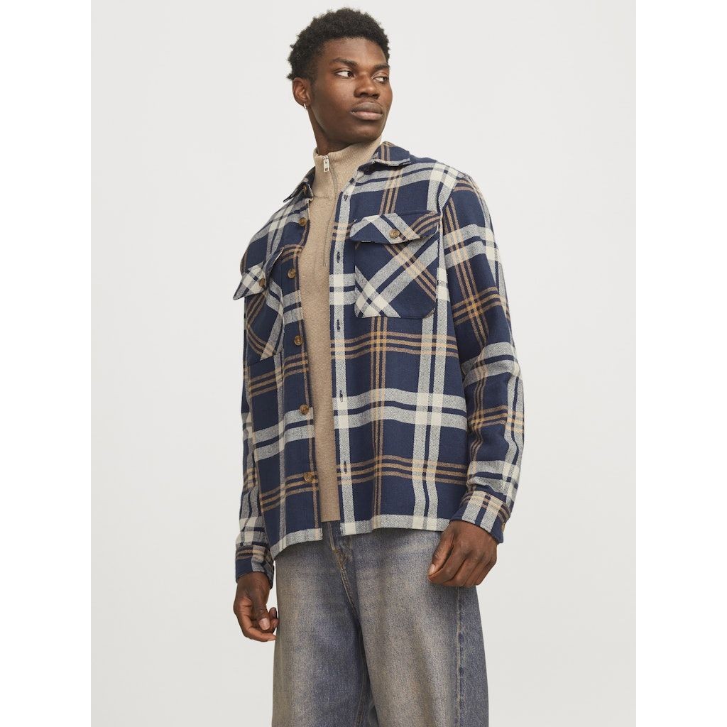 JACK & JONES Lengva striukė vyrams, Marga, Raymond melange check 2