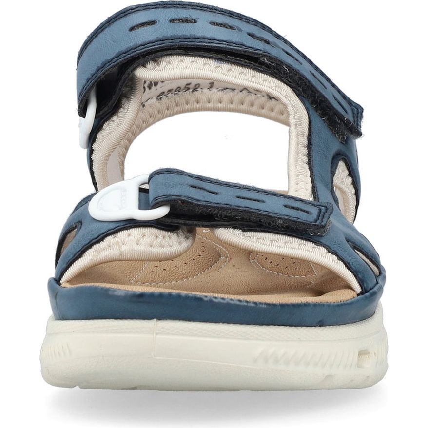 RIEKER Basutės moterims, Mėlyna, Sandals 6