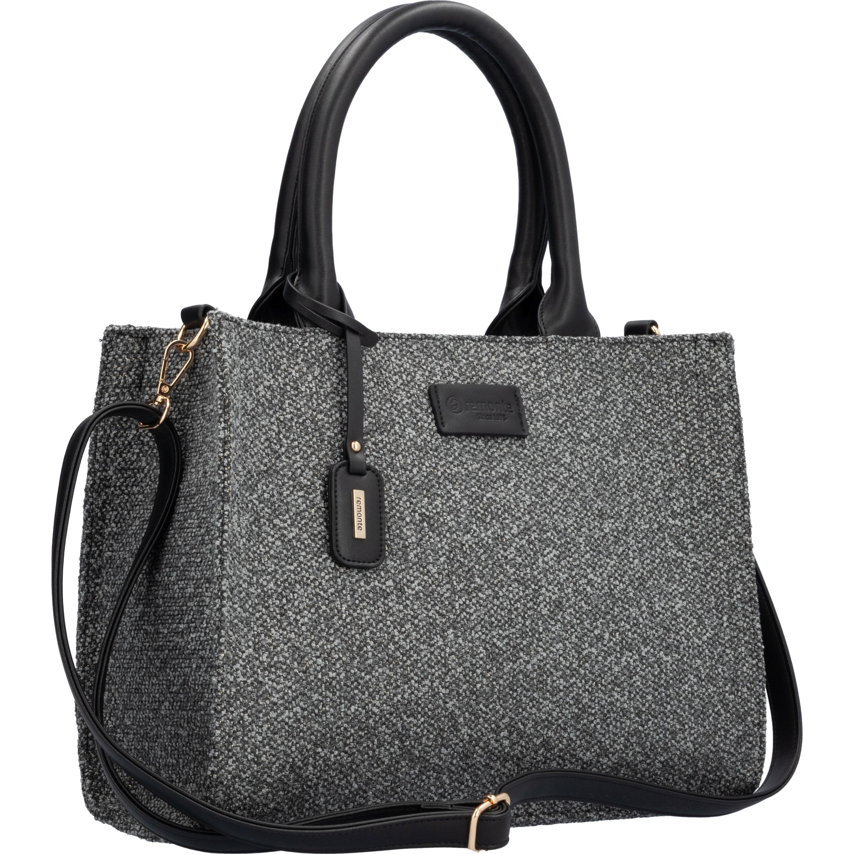 REMONTE Pirkinių krepšys moterims, Pilka, Bags 5