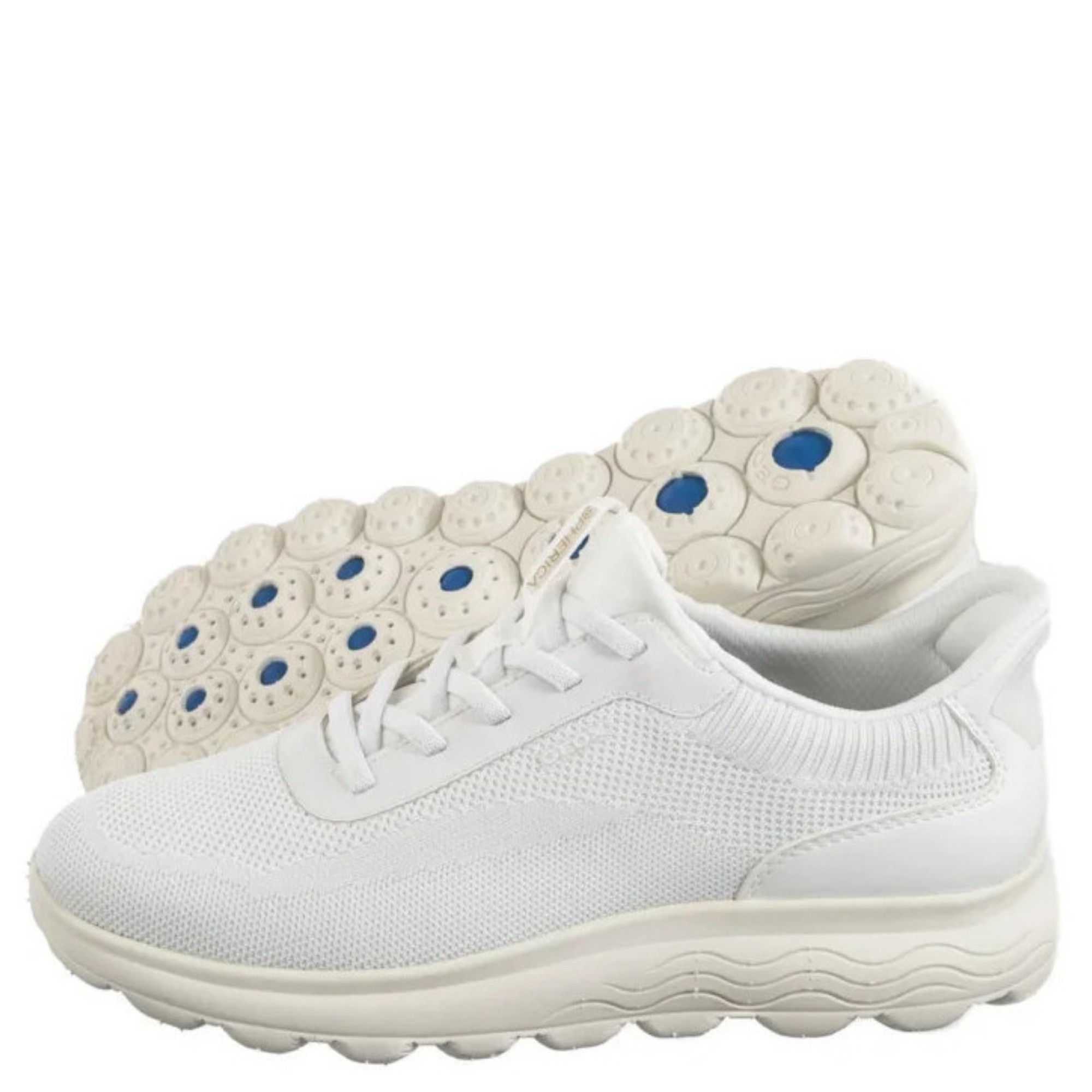 GEOX Sportbačiai moterims, Balta, spherica plus 3 GEOX Sportbačiai moterims, Balta, spherica plus 3