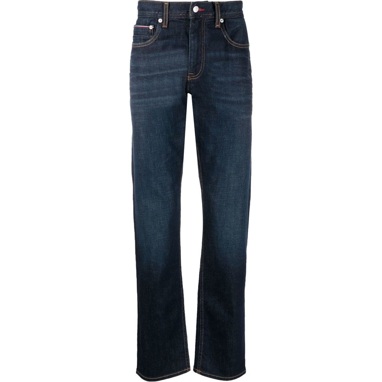 TOMMY HILFIGER Tiesūs džinsai -vyrams, Mėlyna, Regular mercer jeans 1