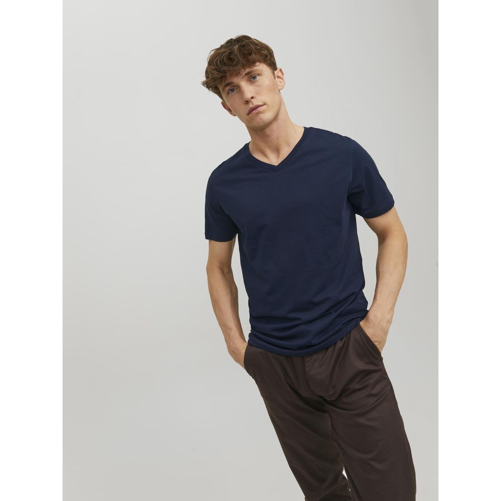 JACK & JONES Marškinėliai vyrams, JJEORGANIC BASIC TEE 2