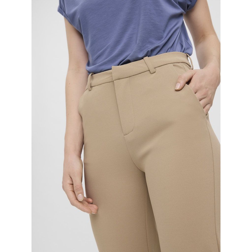 VERO MODA Kelnės moterims, Sidabrinė, VMZAMIRA MW STRAIGHT 6