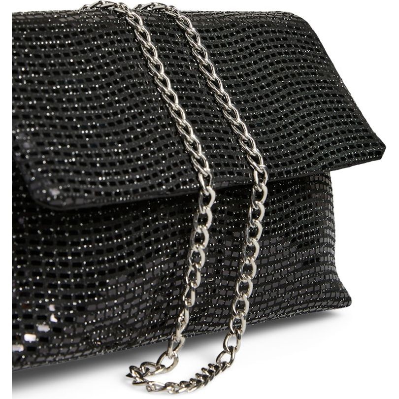 PIECES Rankinė per petį moterims, Juoda, Nitter sequins cross body 5
