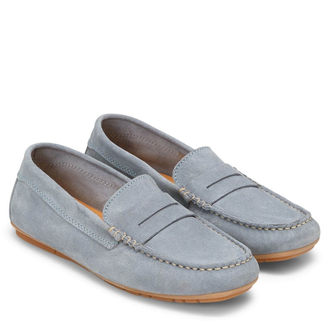 MARC O'POLO Mokasinai moterims, Mėlyna, Selma  mocasins 1