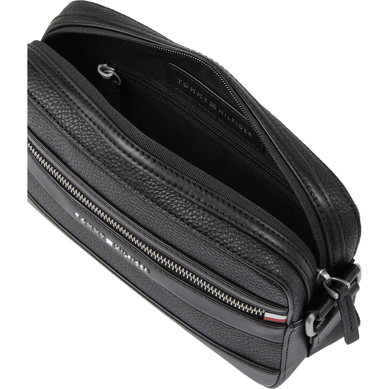 TOMMY HILFIGER Rankinė per petį vyrams, Juoda, Central reporter 3