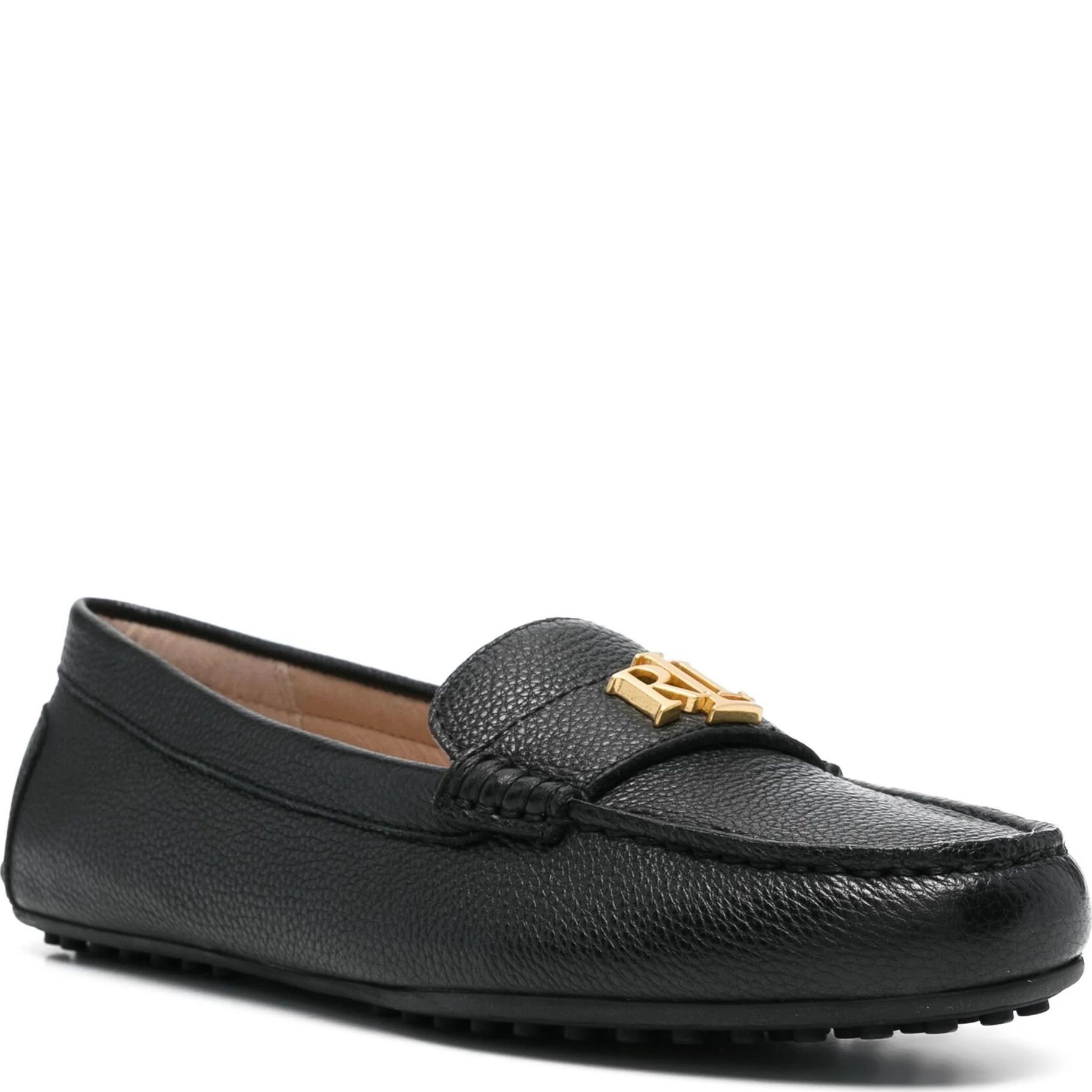 LAUREN RALPH LAUREN Mokasinai moterims, Juoda, Barnsbury flats driver 1