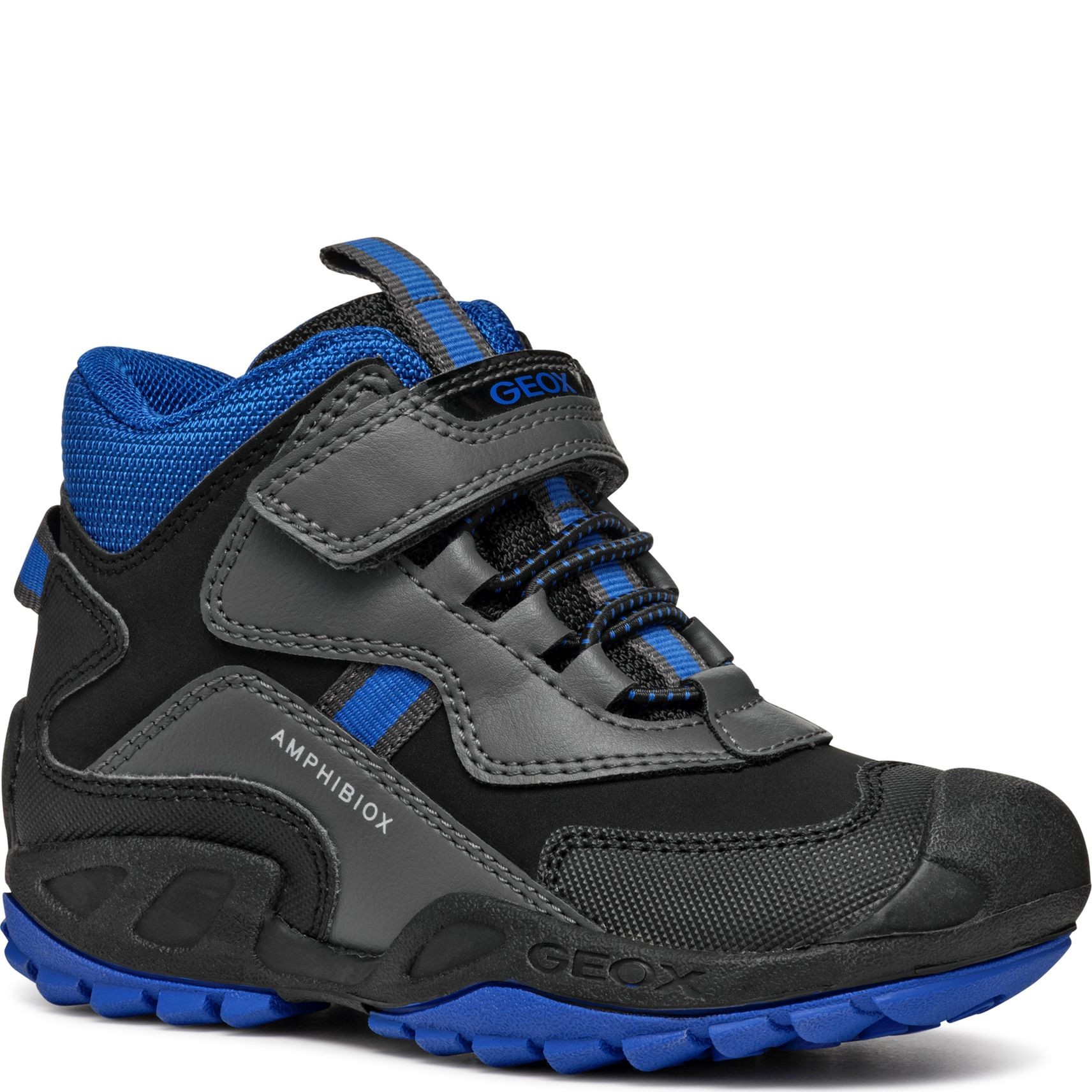 GEOX Aulinukai berniukams, Pilka, New savage booties 1