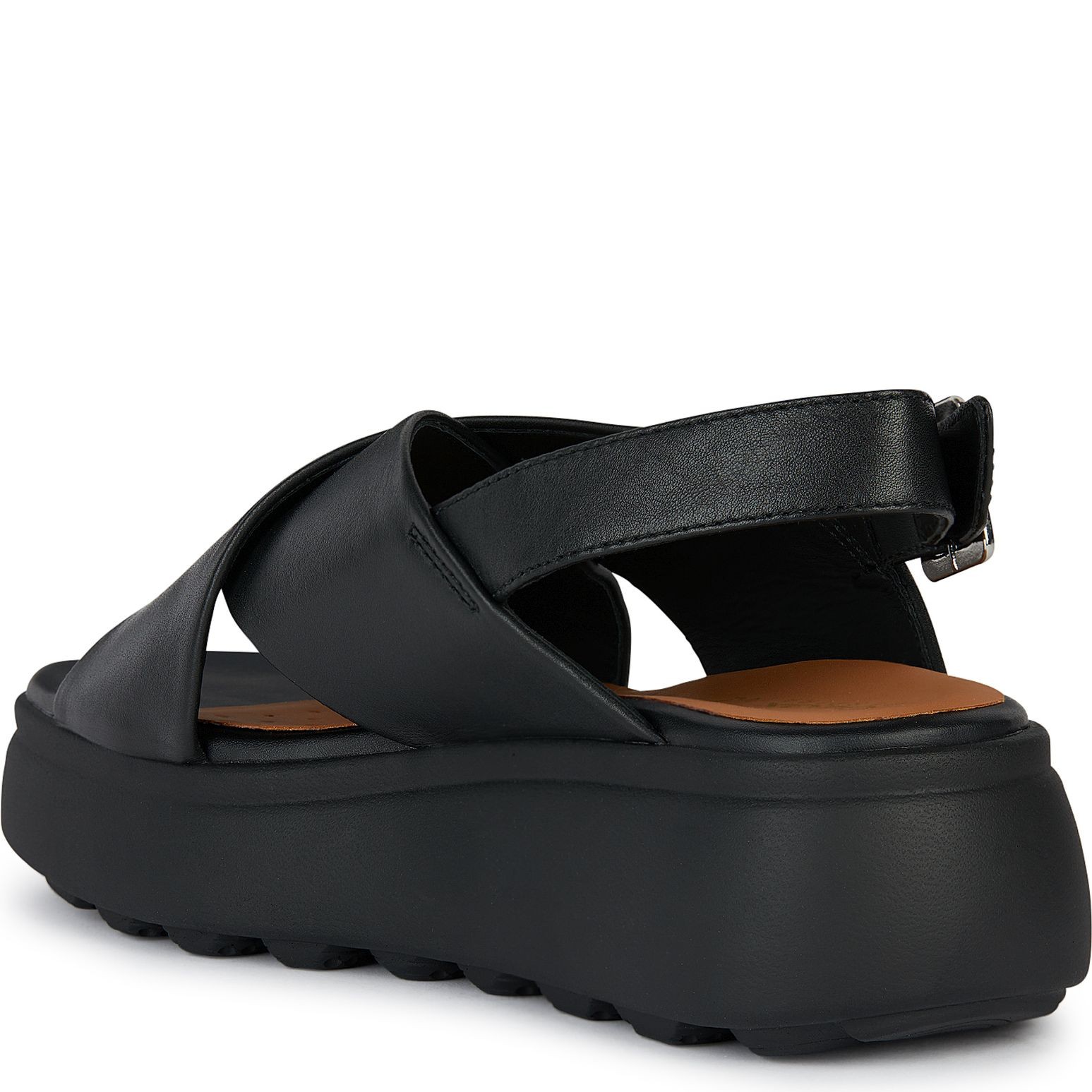 GEOX Basutės moterims, Juoda, Spherica ec4 sandals 3