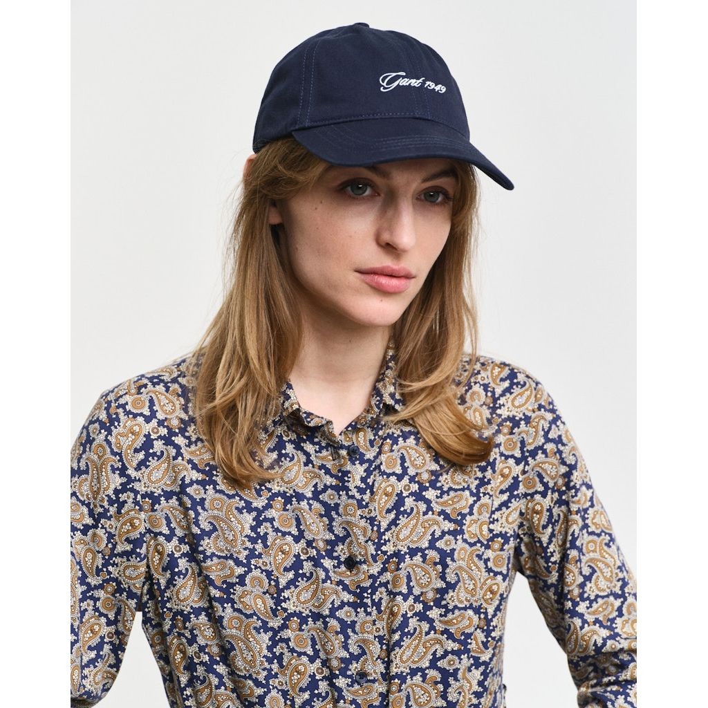 GANT Midi suknelė moterims, Marga, Slim paisley shirt dress 4