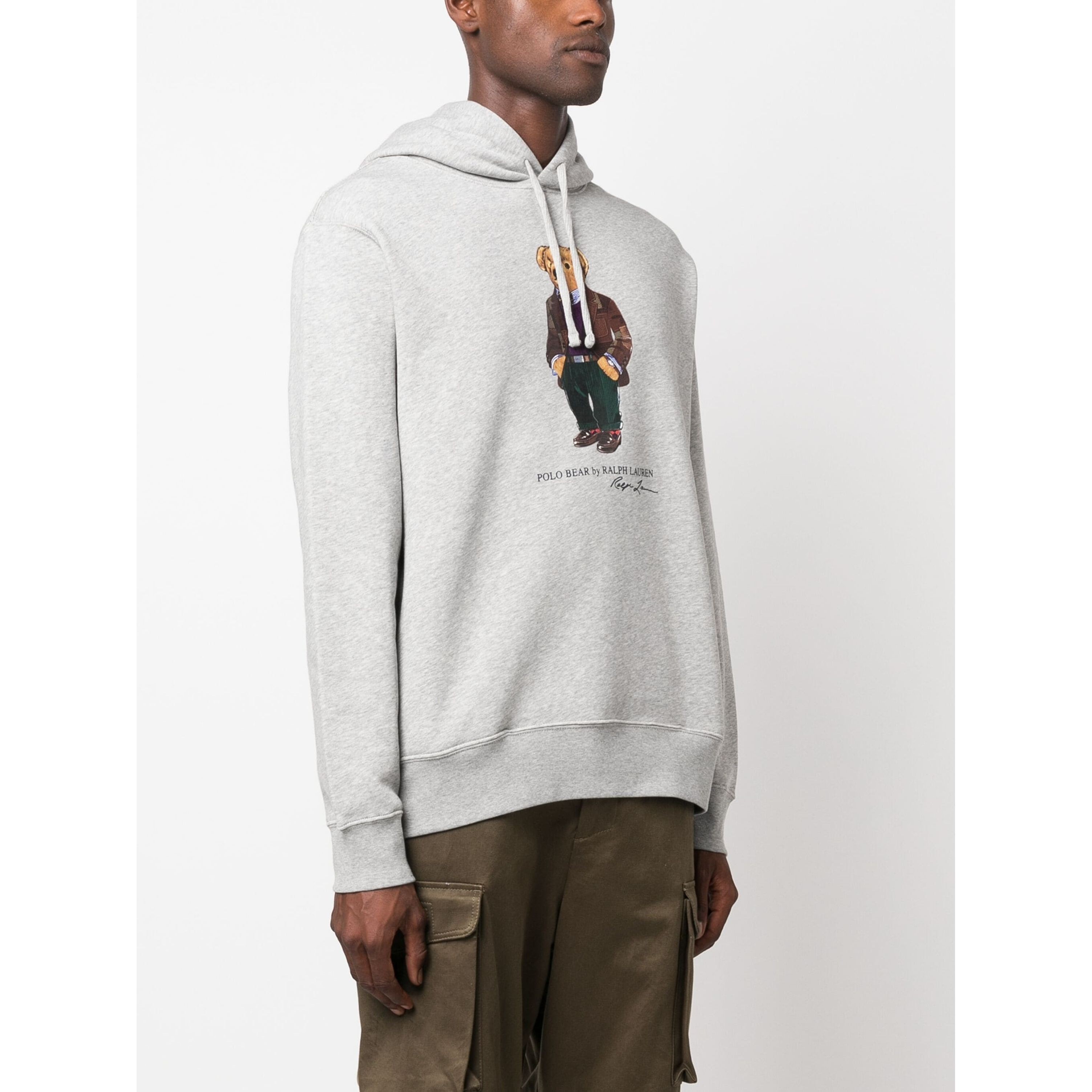 POLO RALPH LAUREN Sportinis nertinis vyrams, Pilka, Long sleeve sweatshirt 3