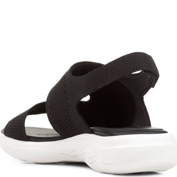 GEOX Basutės moterims, Juoda, Spherica ec5 sandals 3