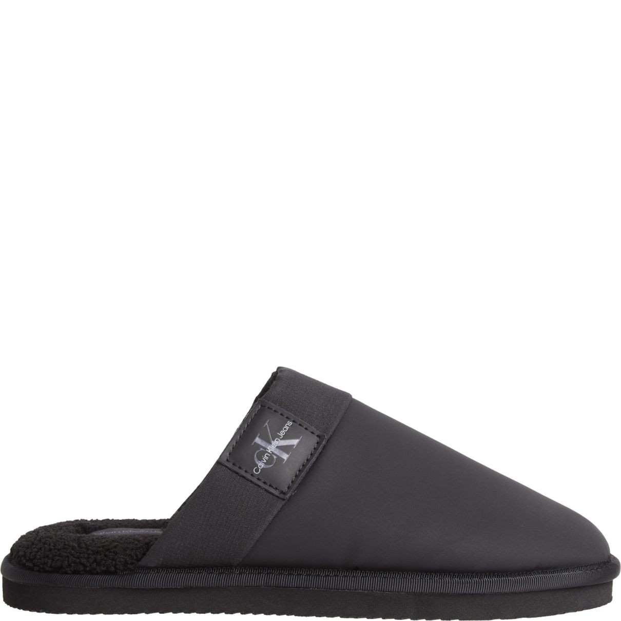 CALVIN KLEIN JEANS Namų šlepetės vyrams, Juoda, Home clog surfaces indoor 2