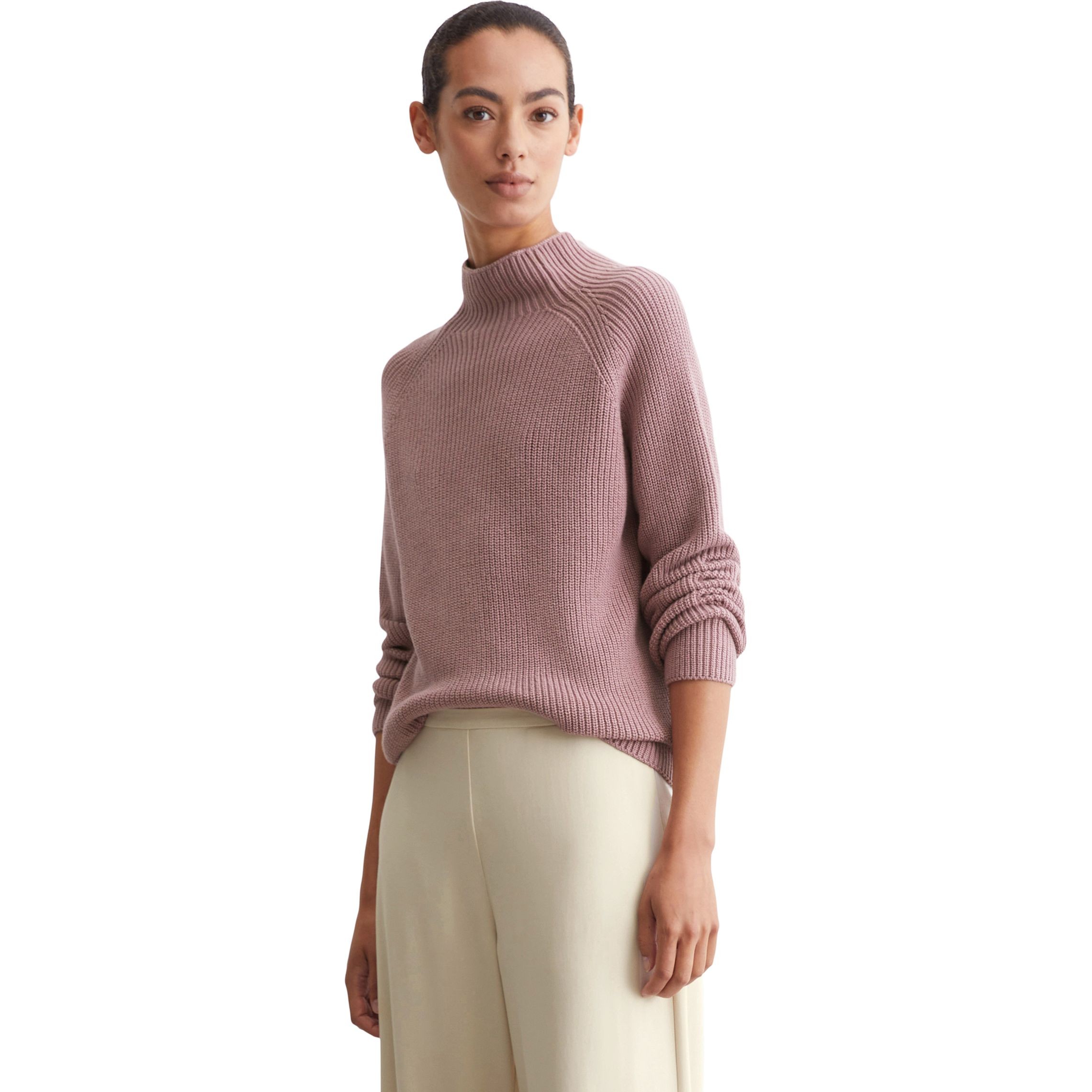 MARC O'POLO Megztinis moterims, Rožinė, Sweater 409605960009 2