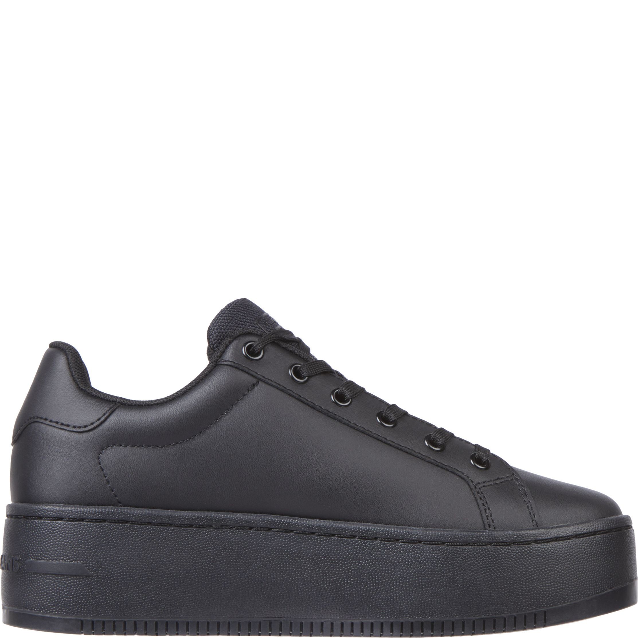 TOMMY JEANS Laisvalaikio bateliai moterims, Juoda, Flatform leisure 5