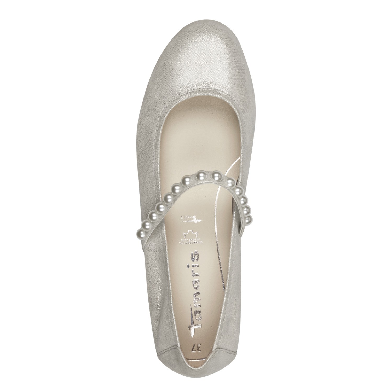 TAMARIS Balerinos moterims, Pilka, Ballerinas 5