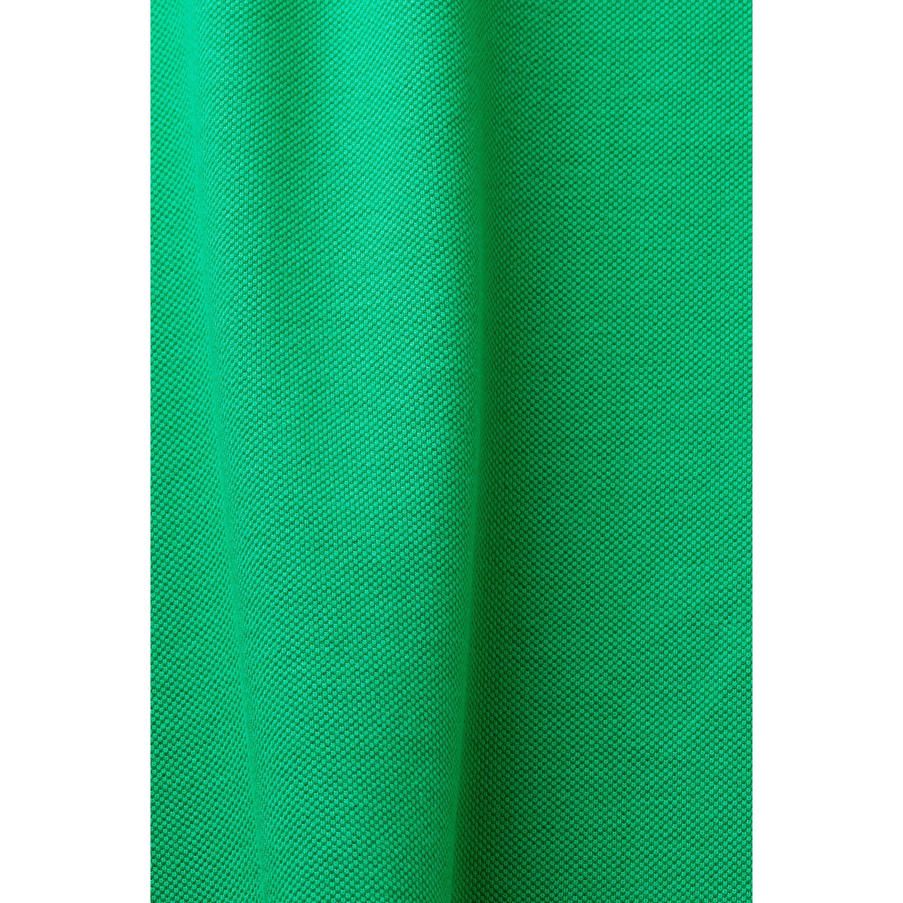 ESPRIT Polo marškiniai ilgos rank. vyrams, Žalia, Cotton Pique Polo Shirt 4