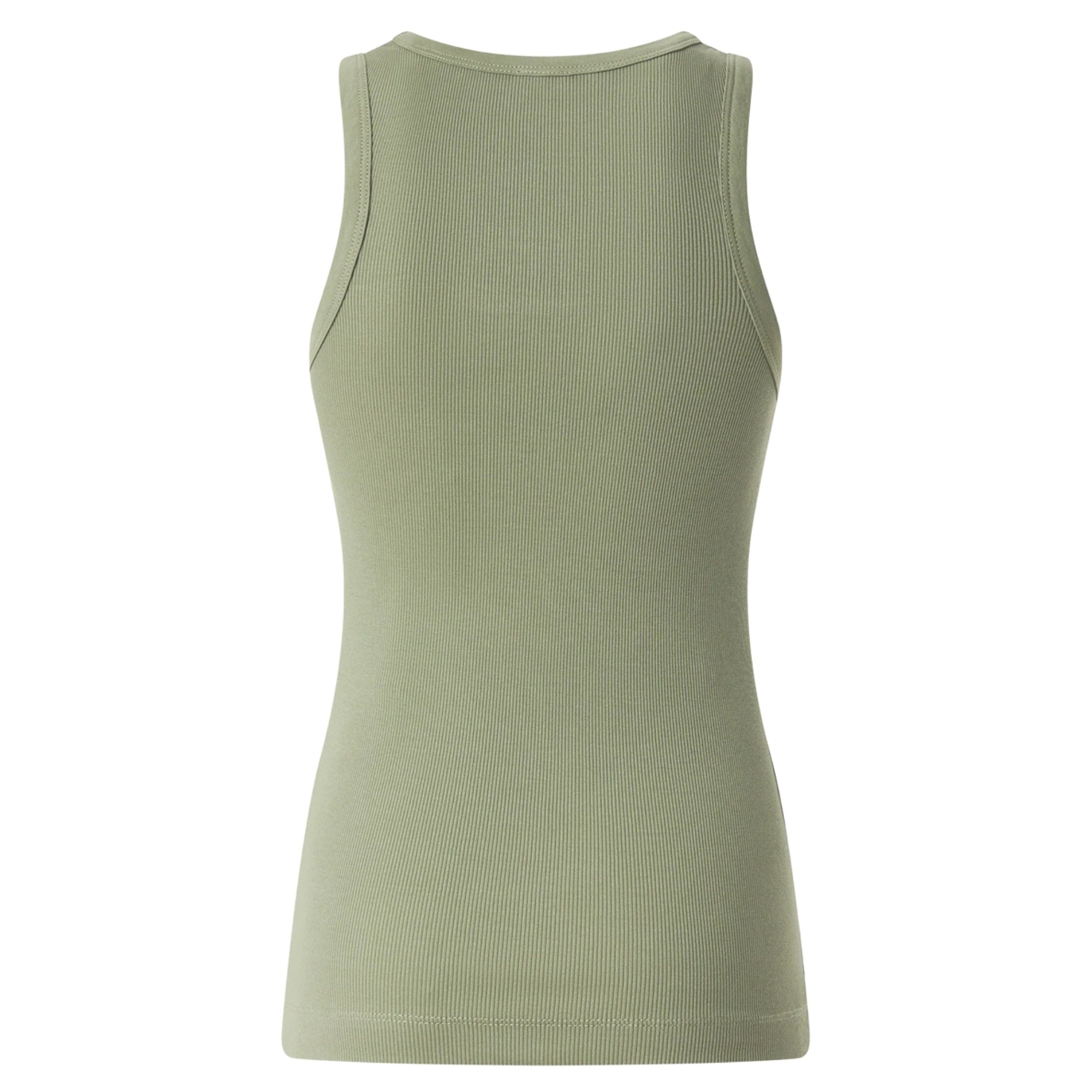 PINKO Marškiniai be rankovių moterims, Žalia, Calcolatore tanktop 2