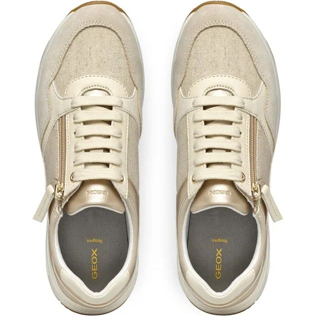 GEOX Laisvalaikio bateliai moterims, Smėlio, Bulmya leisure 4
