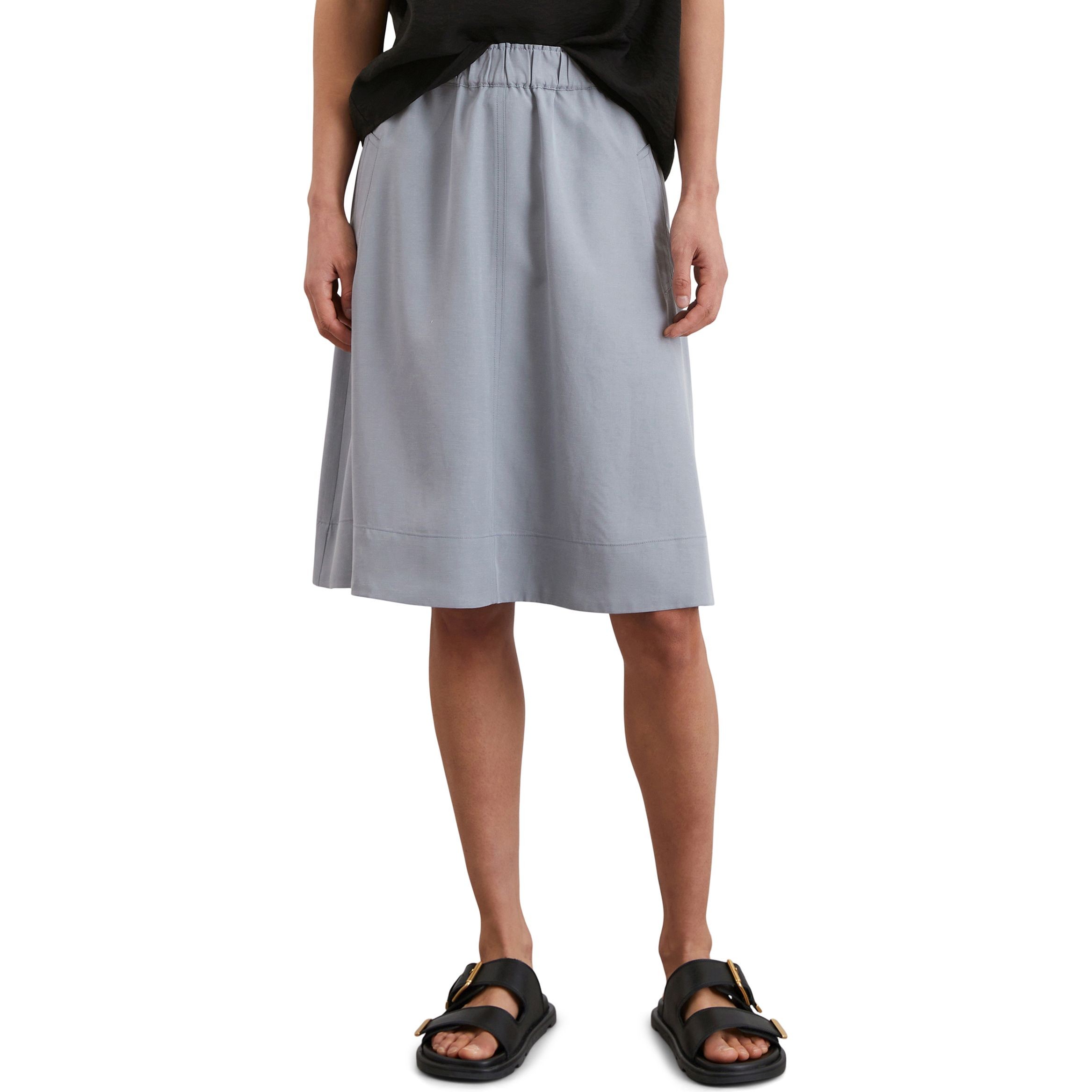 MARC O'POLO Midi sijonas moterims, Mėlyna, Midi skirt 503084020167 2