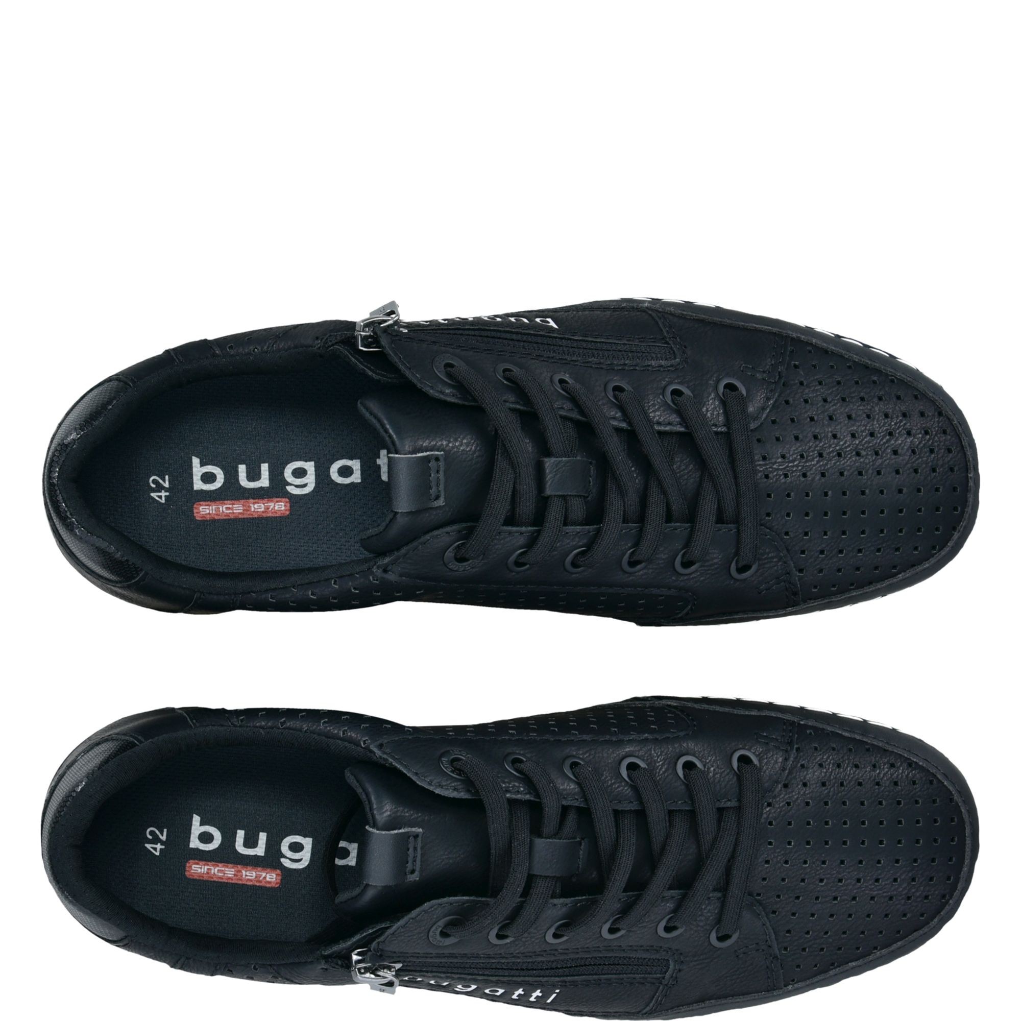 BUGATTI Laisvalaikio bateliai vyrams, Juoda, Leisure 6