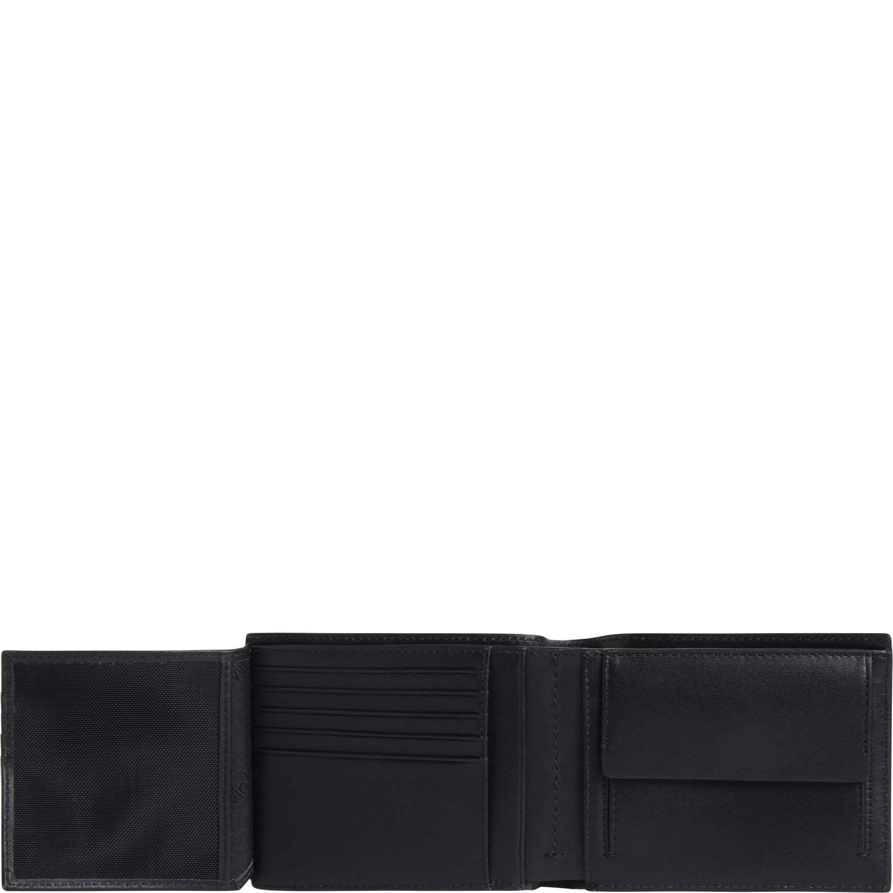 CALVIN KLEIN Piniginė vyrams, Juoda, Modern bus trifold wallet 2