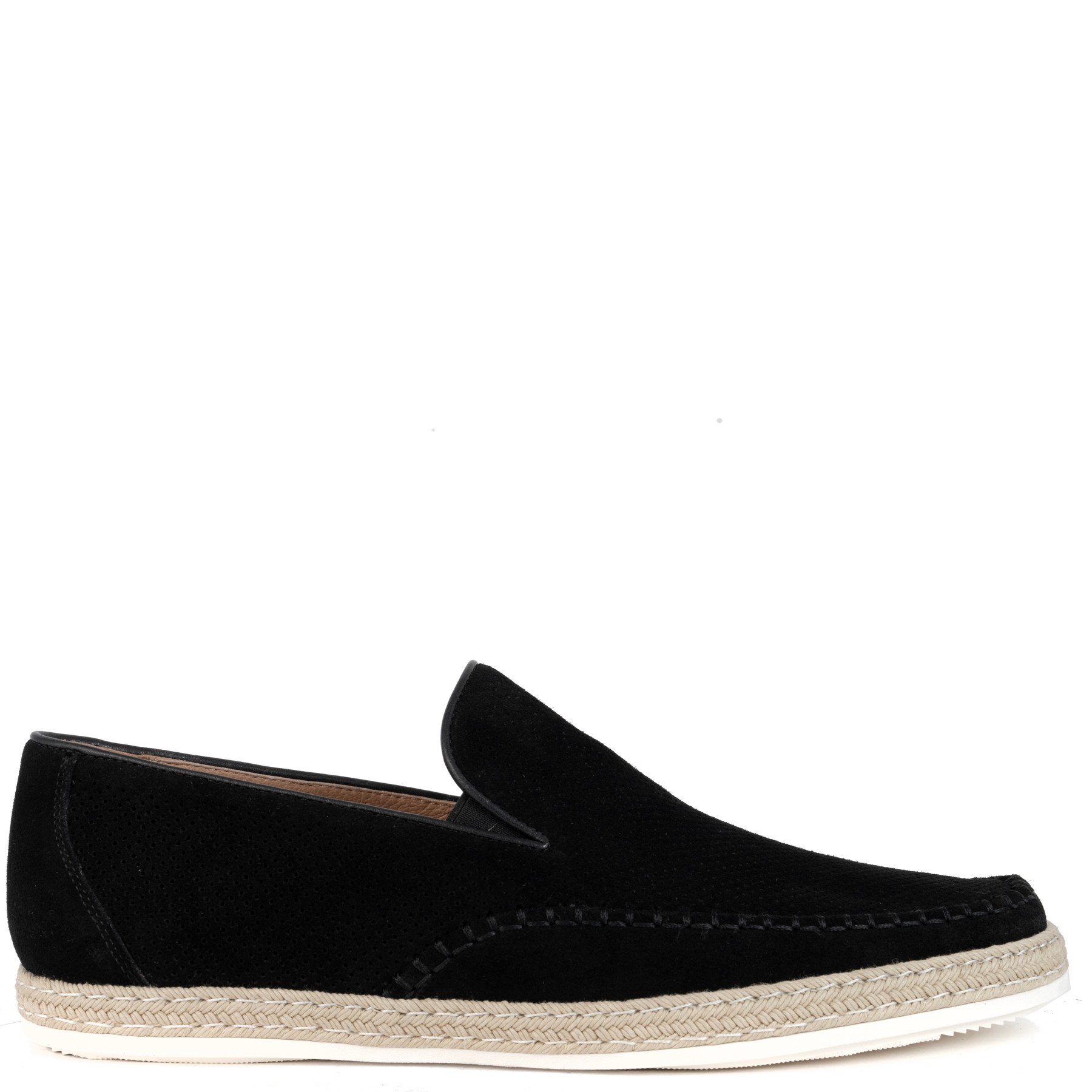 SERGIO MORETTI Mokasinai vyrams, Juoda, Mocasins 2