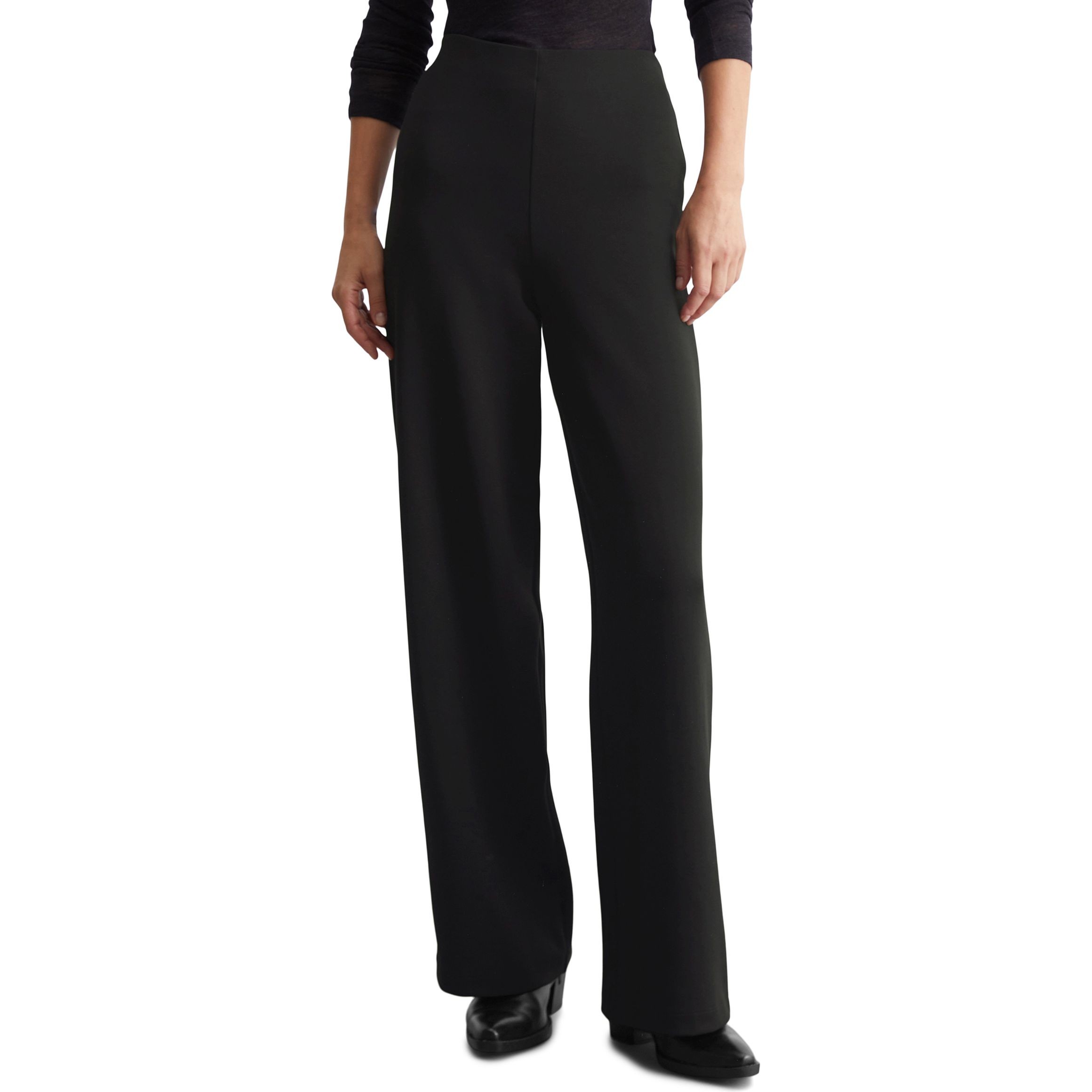 MARC O'POLO Kelnės moterims, Juoda, Pants M10303819095 2