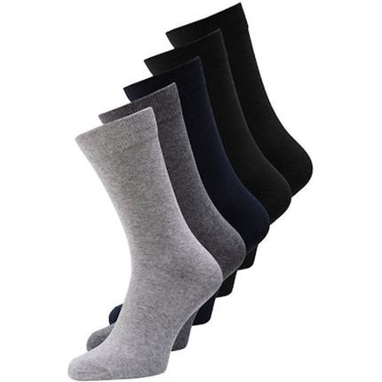 JACK & JONES Kojinės vyrams, Pilka, JACJENS SOCK 5 PACK 1