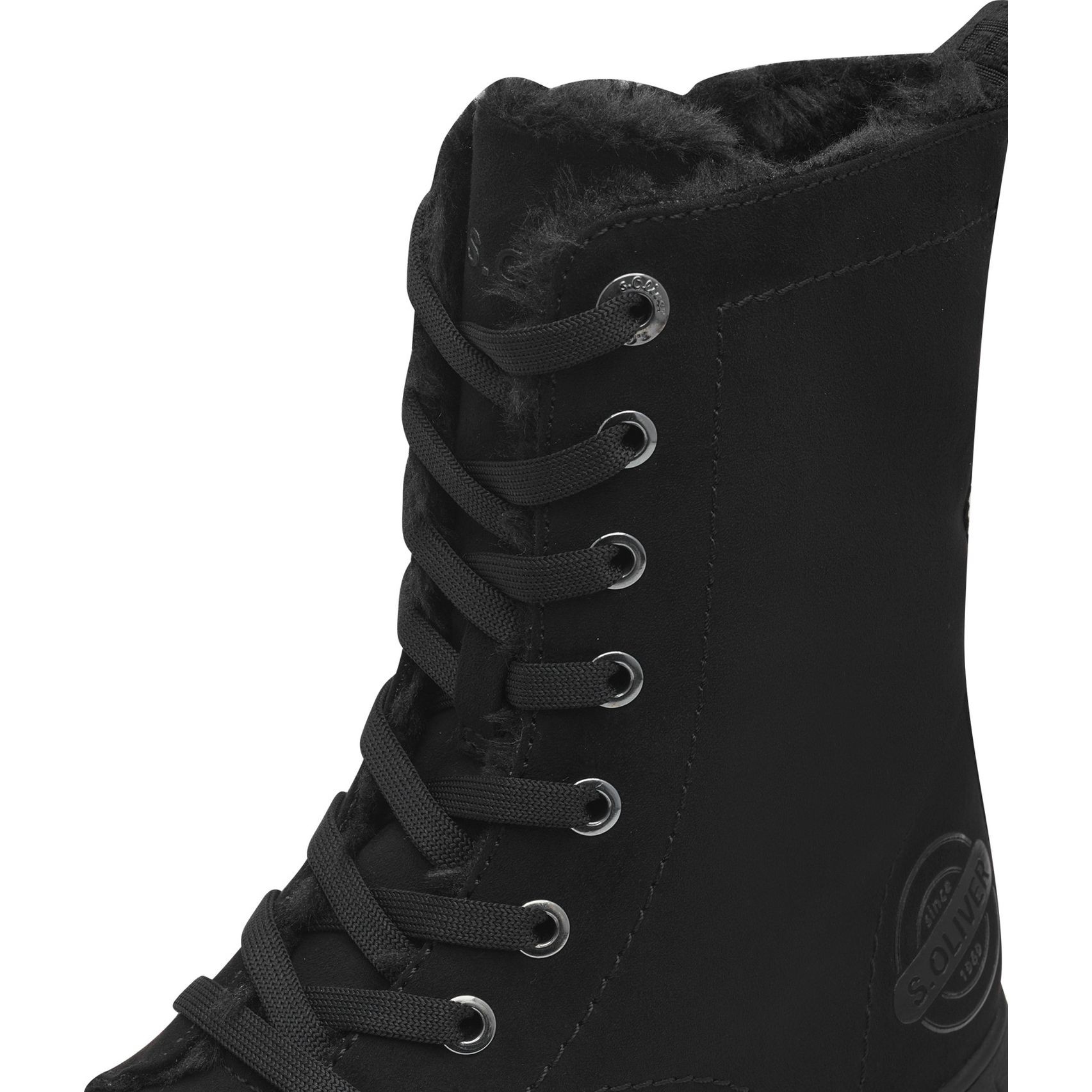 S.OLIVER Aulinukai moterims, Juoda, Booties 6