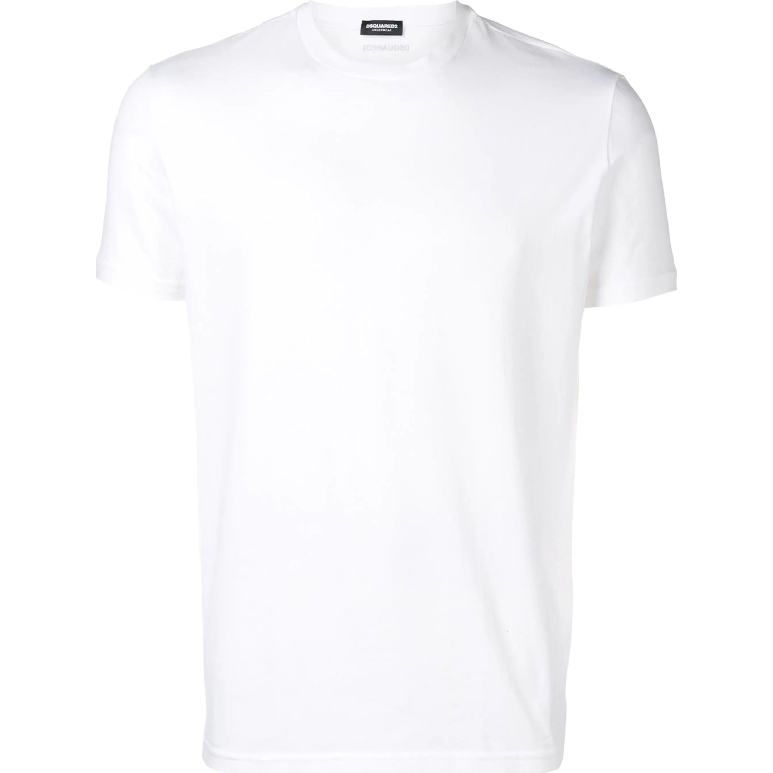 DSQUARED2 UNDERWEAR Marškinėliai trump. rankovėmis vyrams, Balta, Round neck t-shirt 1