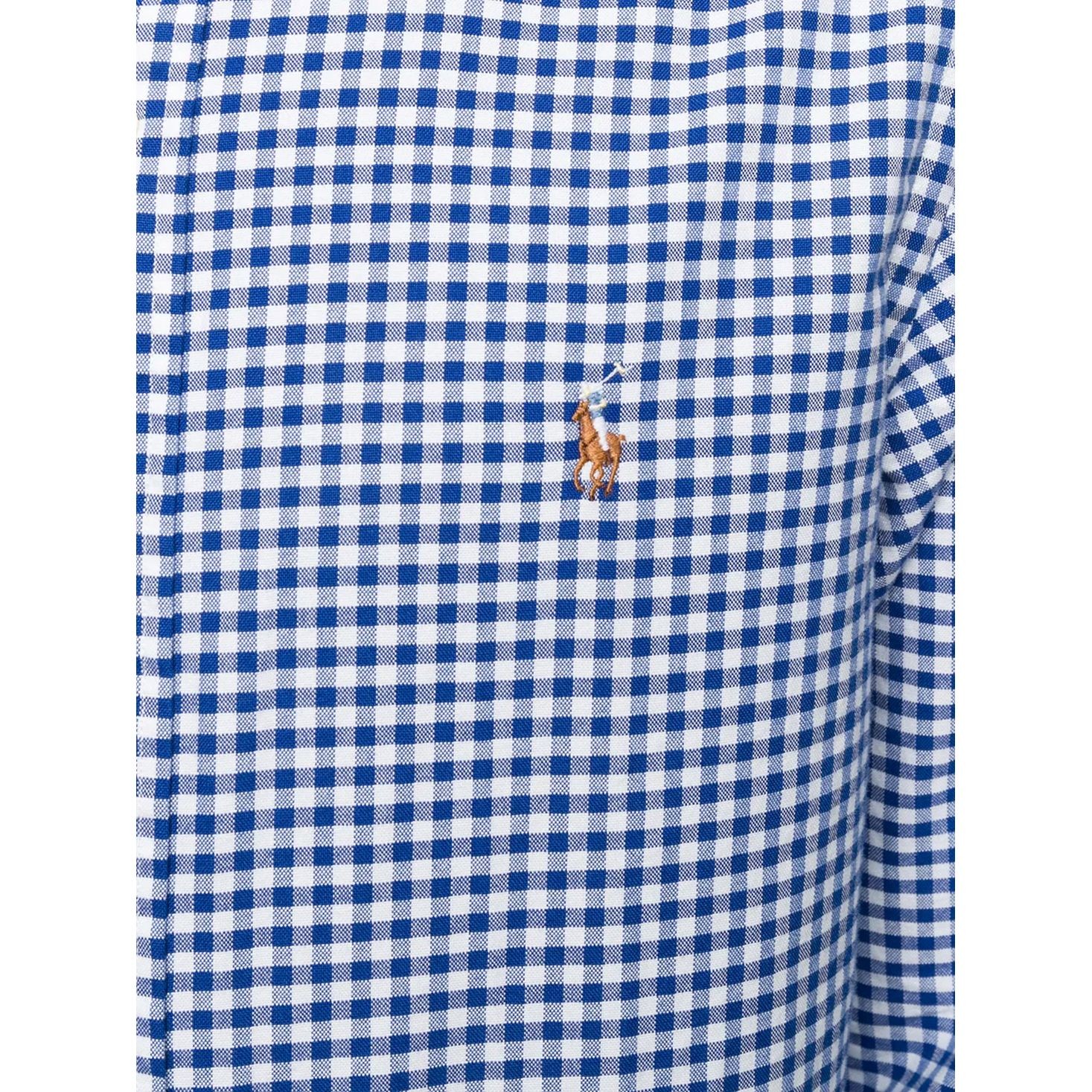 POLO RALPH LAUREN Marškiniai ilgomis rankovėmis vyrams, Mėlyna, Long sleeve-sport shirt 2