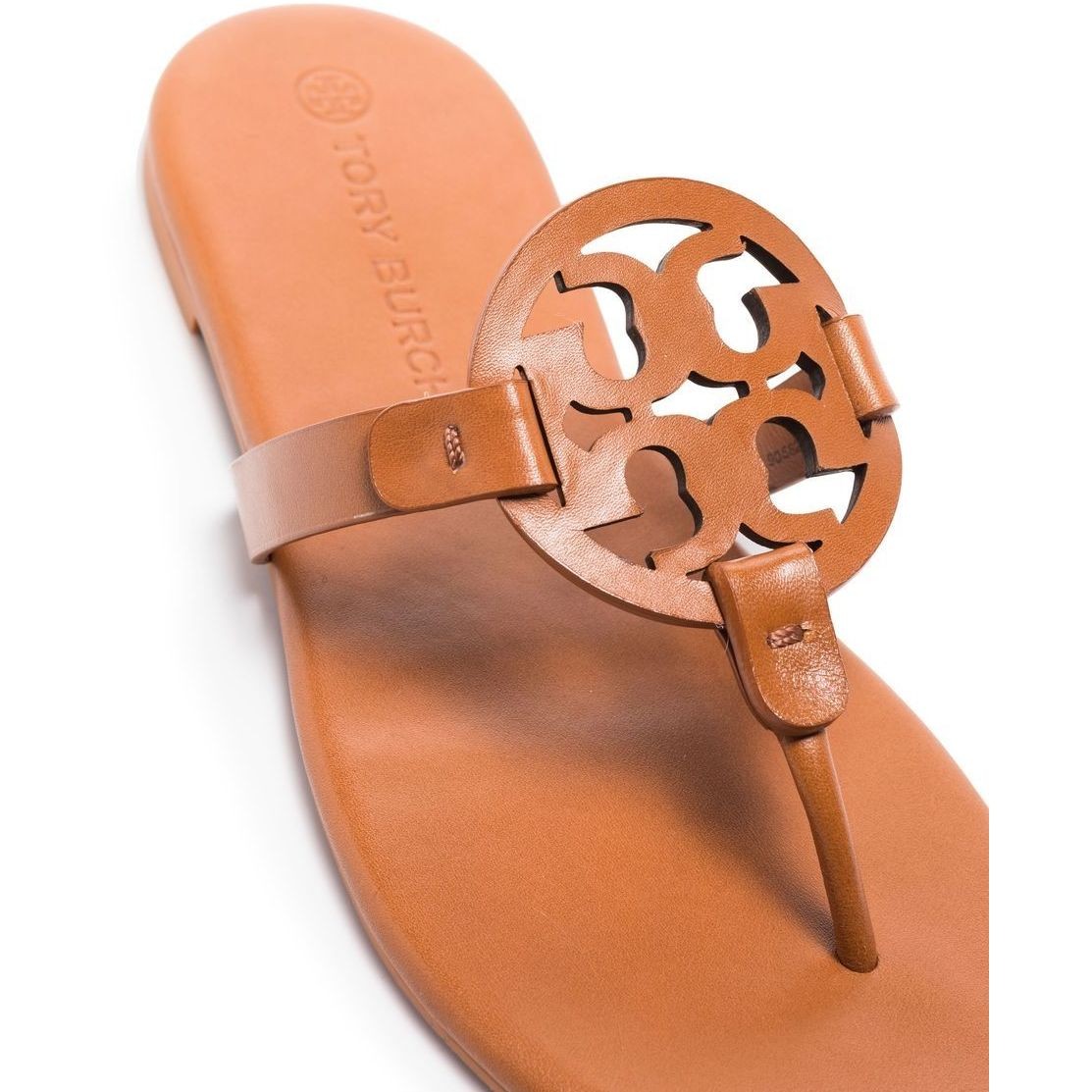 TORY BURCH Basutės moterims, Ruda, Miller soft sandals 2