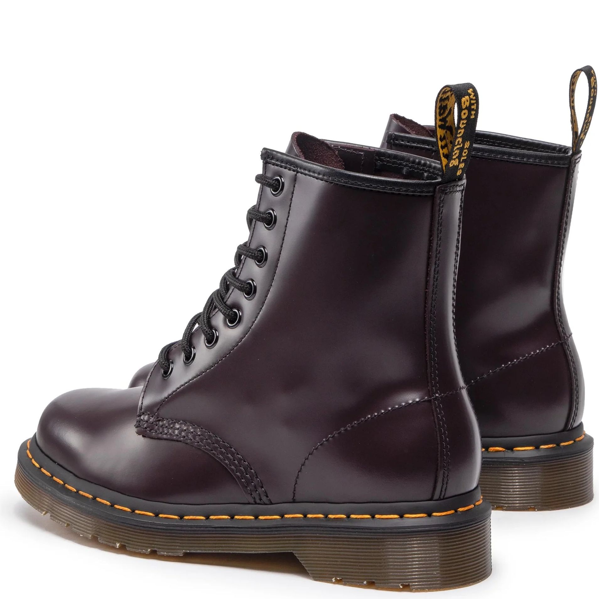 DR. MARTENS Aulinukai vyrams, Vyšninė, 1460 Burgundy Smooth Booties 3