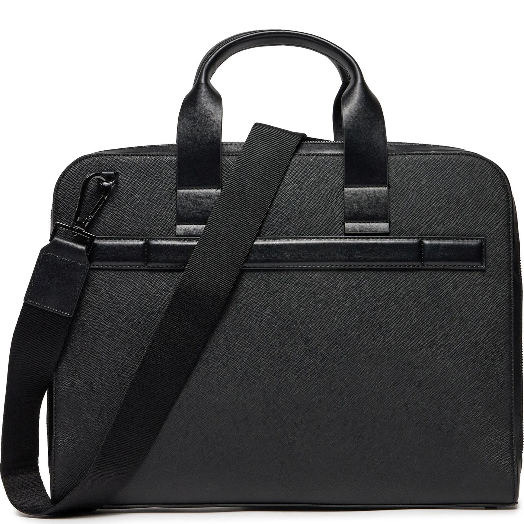 CALVIN KLEIN Dėklas kompiuteriui vyrams, Juoda, Modern bar slim laptop bag 2