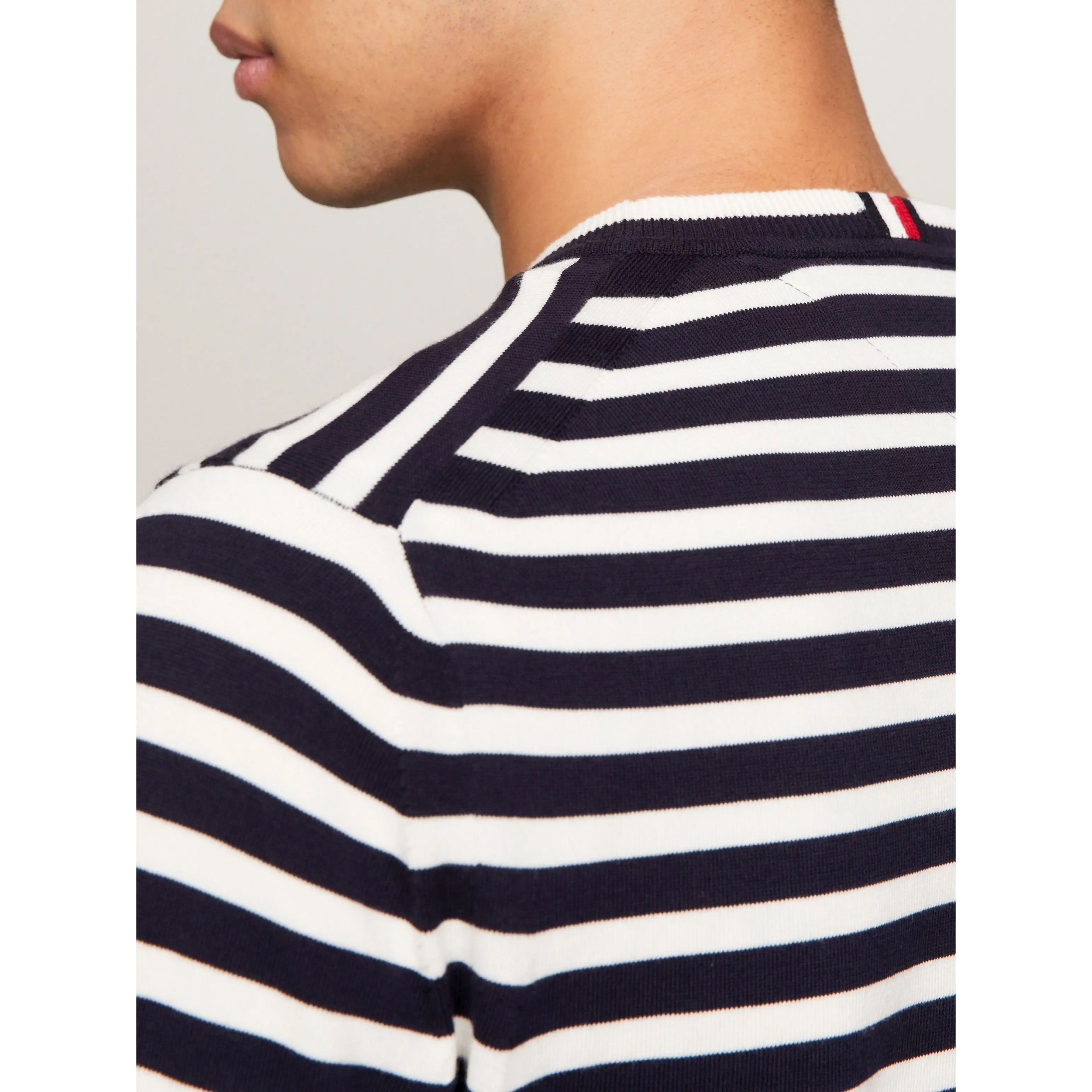 TOMMY HILFIGER Megztinis vyrams, Mėlyna, 1985 crew neck sweater 4