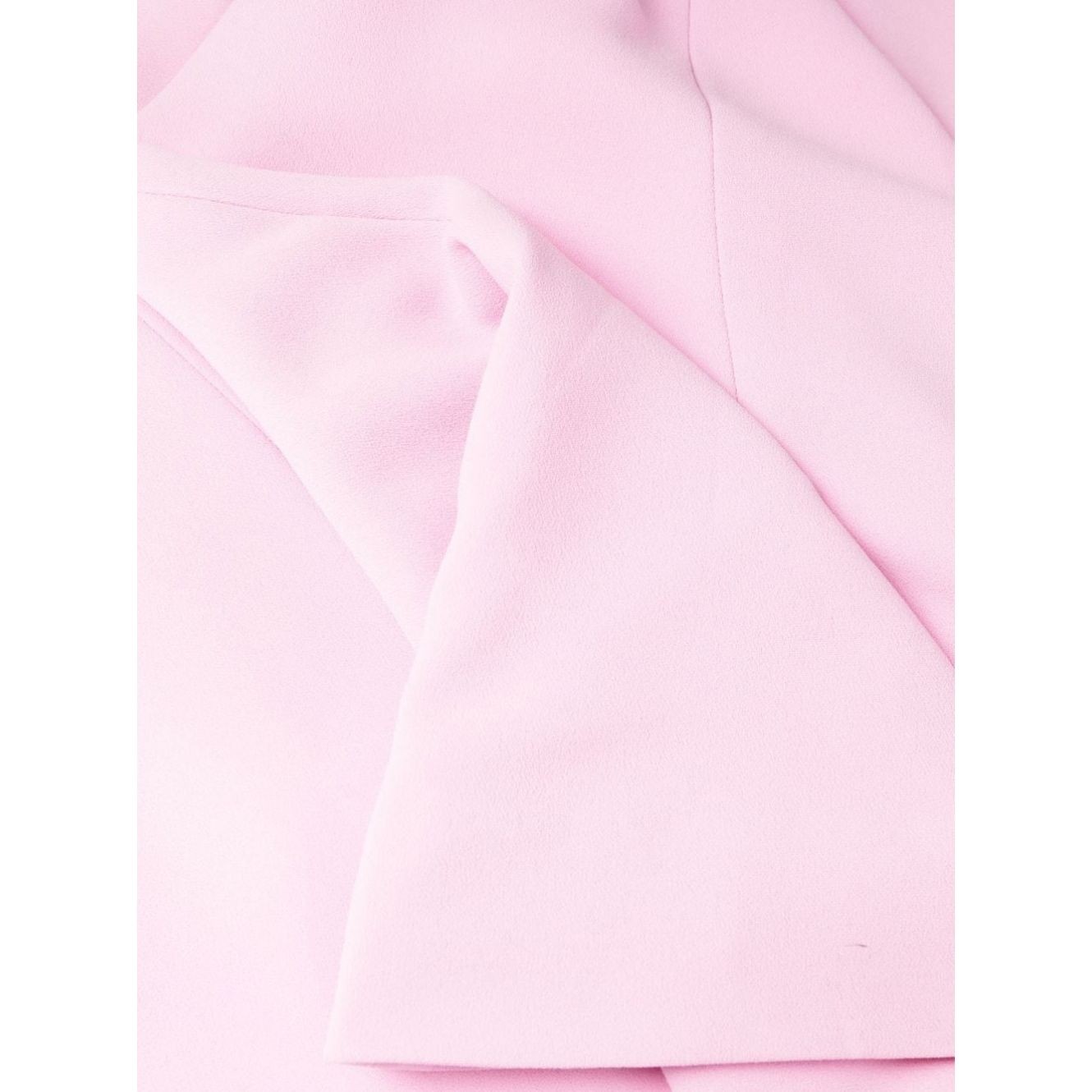 SELF PORTRAIT Midi suknelė moterims, Rožinė, Pink heavy crepe midi dress 3