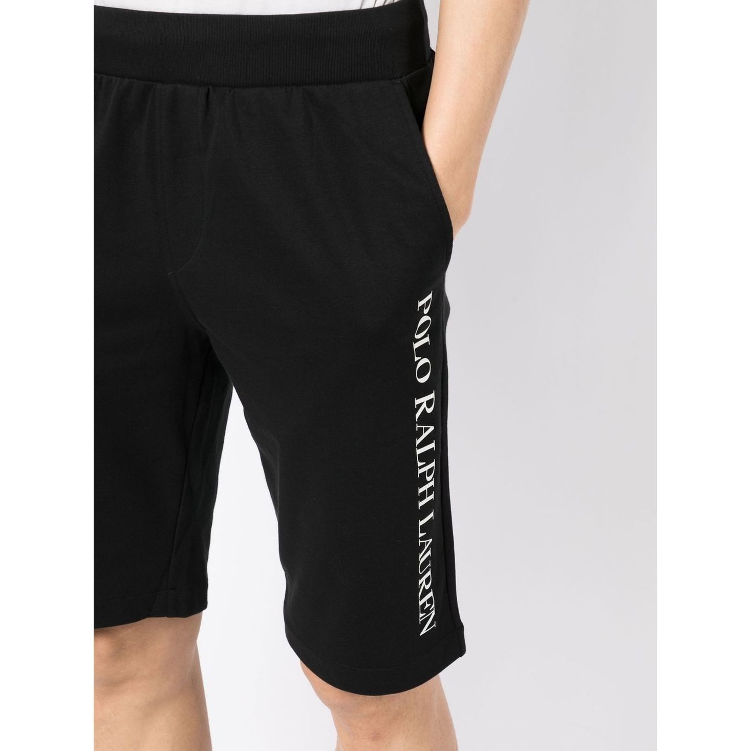 POLO RALPH LAUREN Šortai vyrams, Juoda, Slim short sleep bottom 4