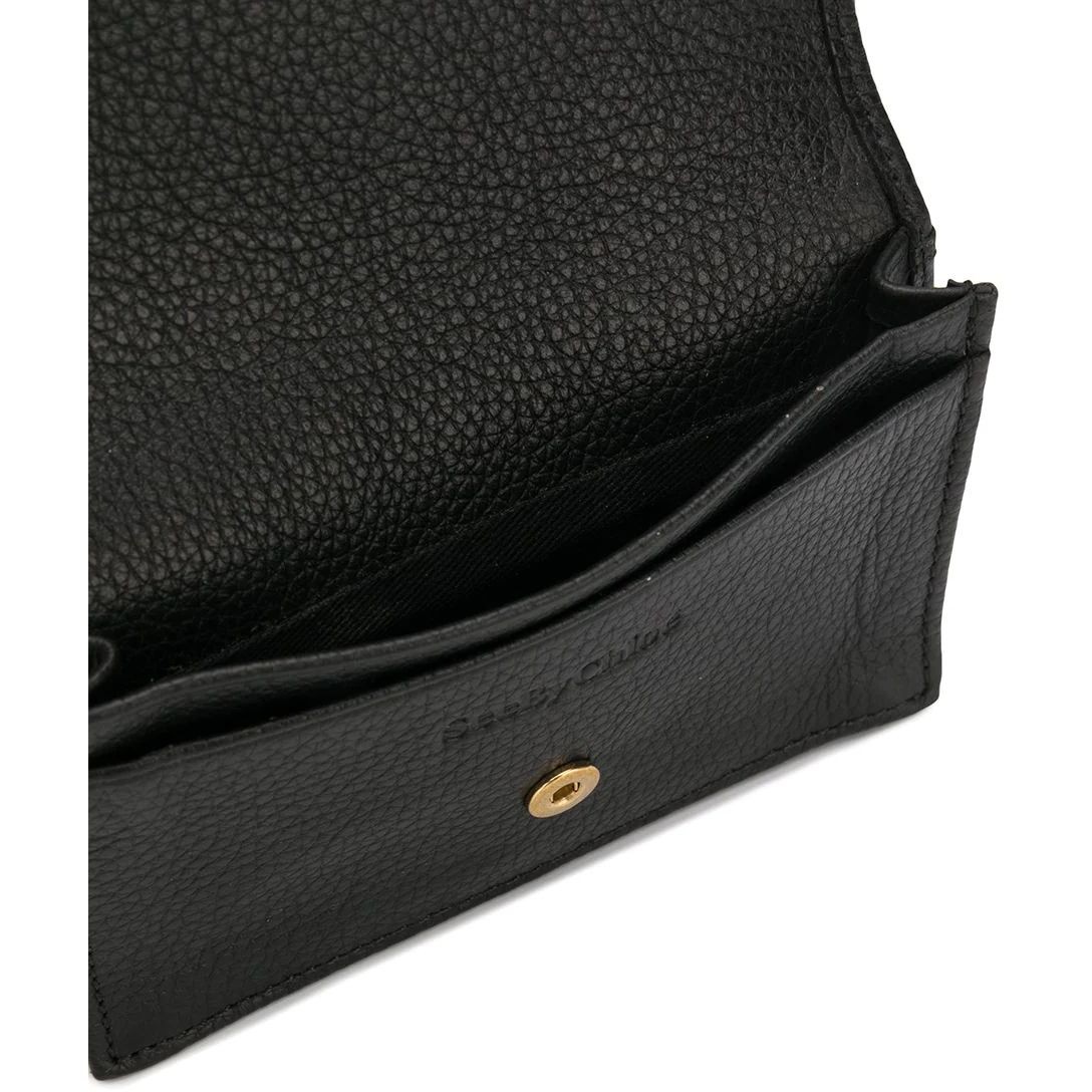 SEE BY CHLOE Piniginė moterims, Juoda, Lizzie wallet 3