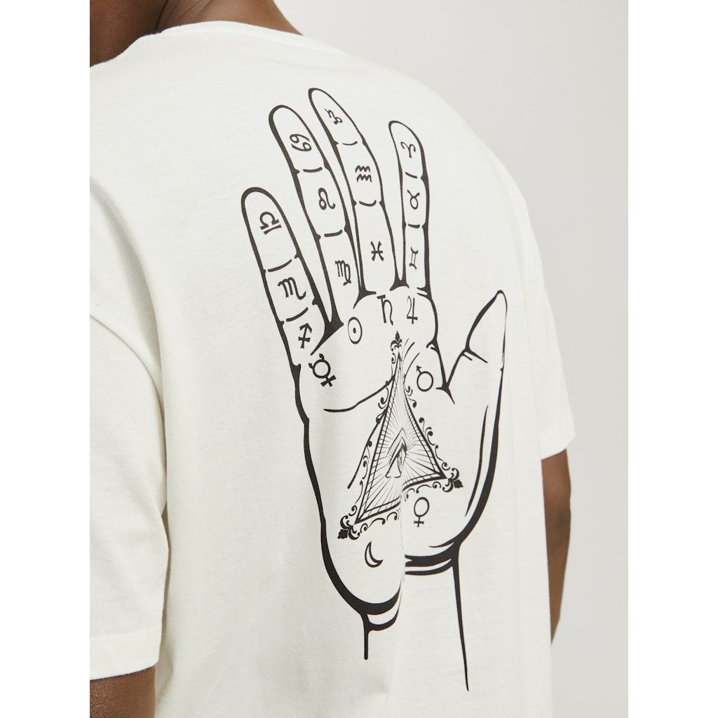 JACK & JONES Marškinėliai vyrams, Balta, Mystic tee 7